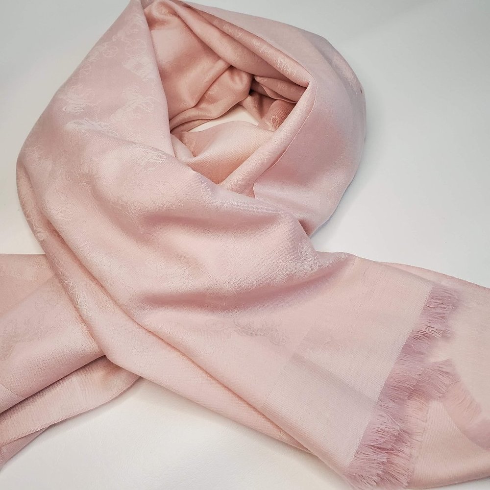 NEW COACH Wool logo Horse Carriage Shawl scarf